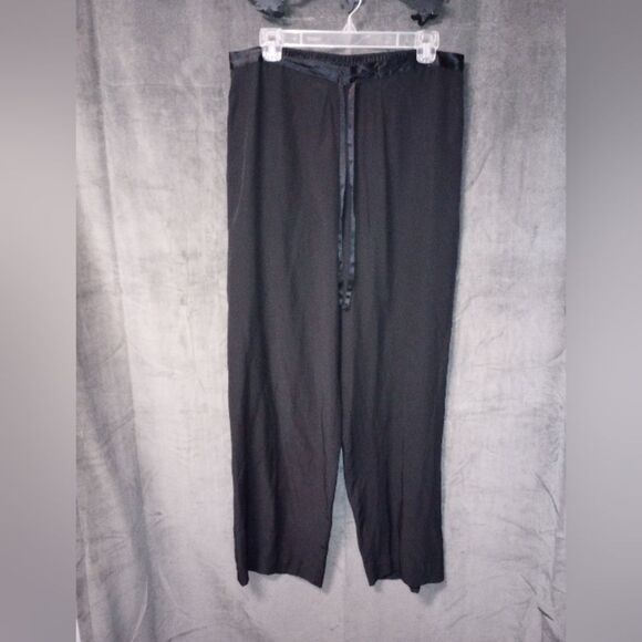 Bob Mackie Pants - Bob Mackie Studio Black Silk Pants Size 12 EUC